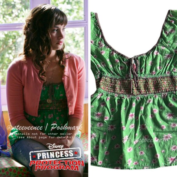 Free People Floral Aloha Floral Voile Top ASO Princess Protection Program - Picture 2 of 8
